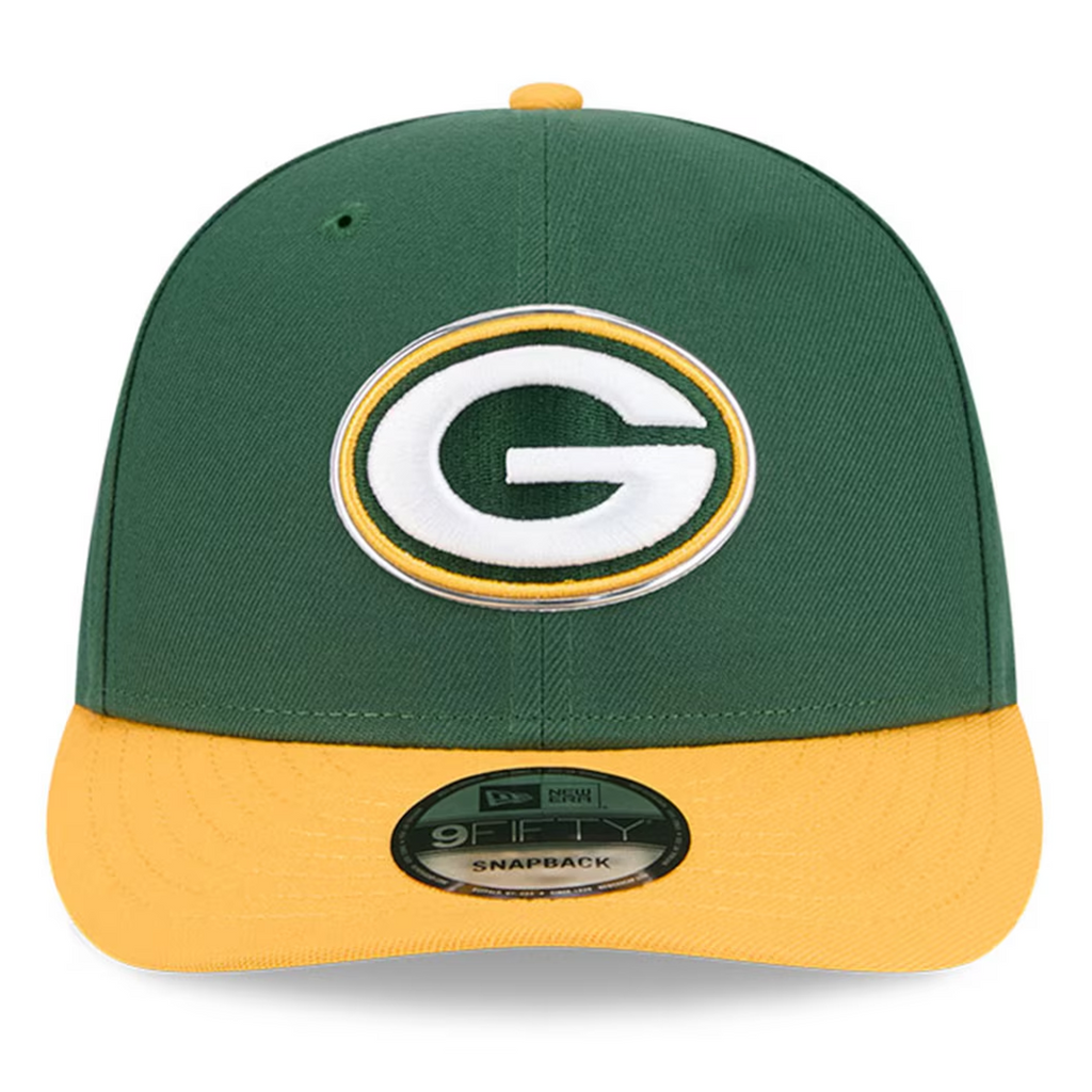 GREEN BAY PACKERS YOUTH 2026 NFL DRAFT 9FIFTY SNAPBACK HAT - GREEN/GOLD
