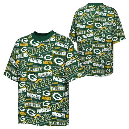 GREEN BAY PACKERS YOUTH OUTERSTUFF SHIFT T-SHIRT - GREEN