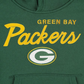 GREEN BAY PACKERS YOUTH THE CHAMP IS HERE PULLOVER HOODED SWEATSHIRT