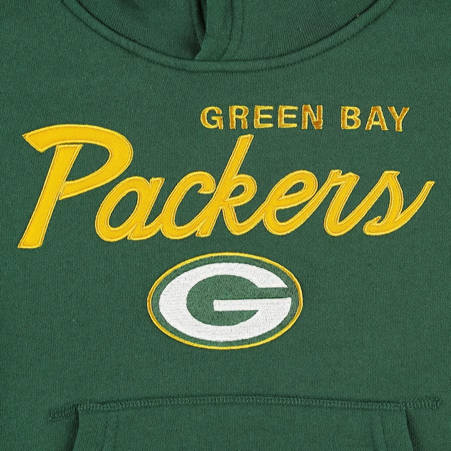 GREEN BAY PACKERS YOUTH THE CHAMP IS HERE PULLOVER HOODED SWEATSHIRT