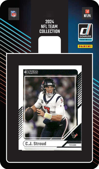 HOUSTAN TEXANS 2024 NFL DONRUSS TEAM SET CARDS