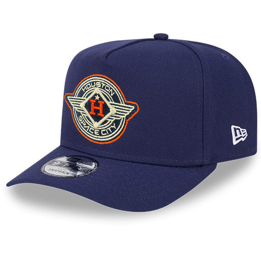 HOUSTON ASTROS 2025 MLB CITY CONNECT ALTERNATE A-FRAME 9FIFTY SNAPBACK HAT - NAVY