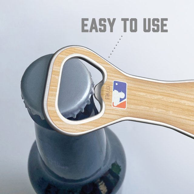 HOUSTON ASTROS BASEBALL BAT BOTTLE OPENER