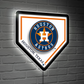 HOUSTON ASTROS HOMEPLATE EDGELITE LED WALL DECOR