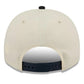 HOUSTON ASTROS NEW ERA TRI-HIT 9FIFTY A-FRAME SNAPBACK HAT - CHROME WHITE/NAVY