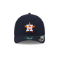 HOUSTON ASTROS YOUTH PLAYER REPLICA 9FORTY M-CROWN SNAPBACK ADJUSTABLE HAT - NAVY