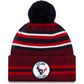 HOUSTON TEXANS 2019 SIDELINE CUFFED SPORT KNIT