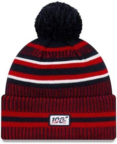 HOUSTON TEXANS 2019 SIDELINE CUFFED SPORT KNIT