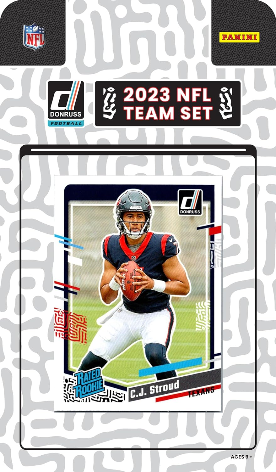 HOUSTON TEXANS 2023 TEAM SET BY DONRUSS