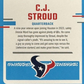 HOUSTON TEXANS 2023 TEAM SET BY DONRUSS