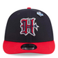 HOUSTON TEXANS 2026 NFL DRAFT 9FIFTY SNAPBACK HAT - NAVY/RED