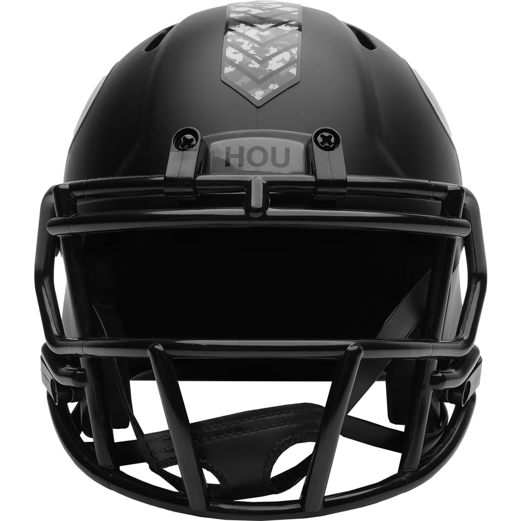 HOUSTON TEXANS 2026 NFL SALUTE TO SERVICE RIDDELL SPEED MINI HELMET