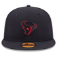 HOUSTON TEXANS 2026 NFL SIDELINE 9FIFTY SNAPBACK HAT - NAVY