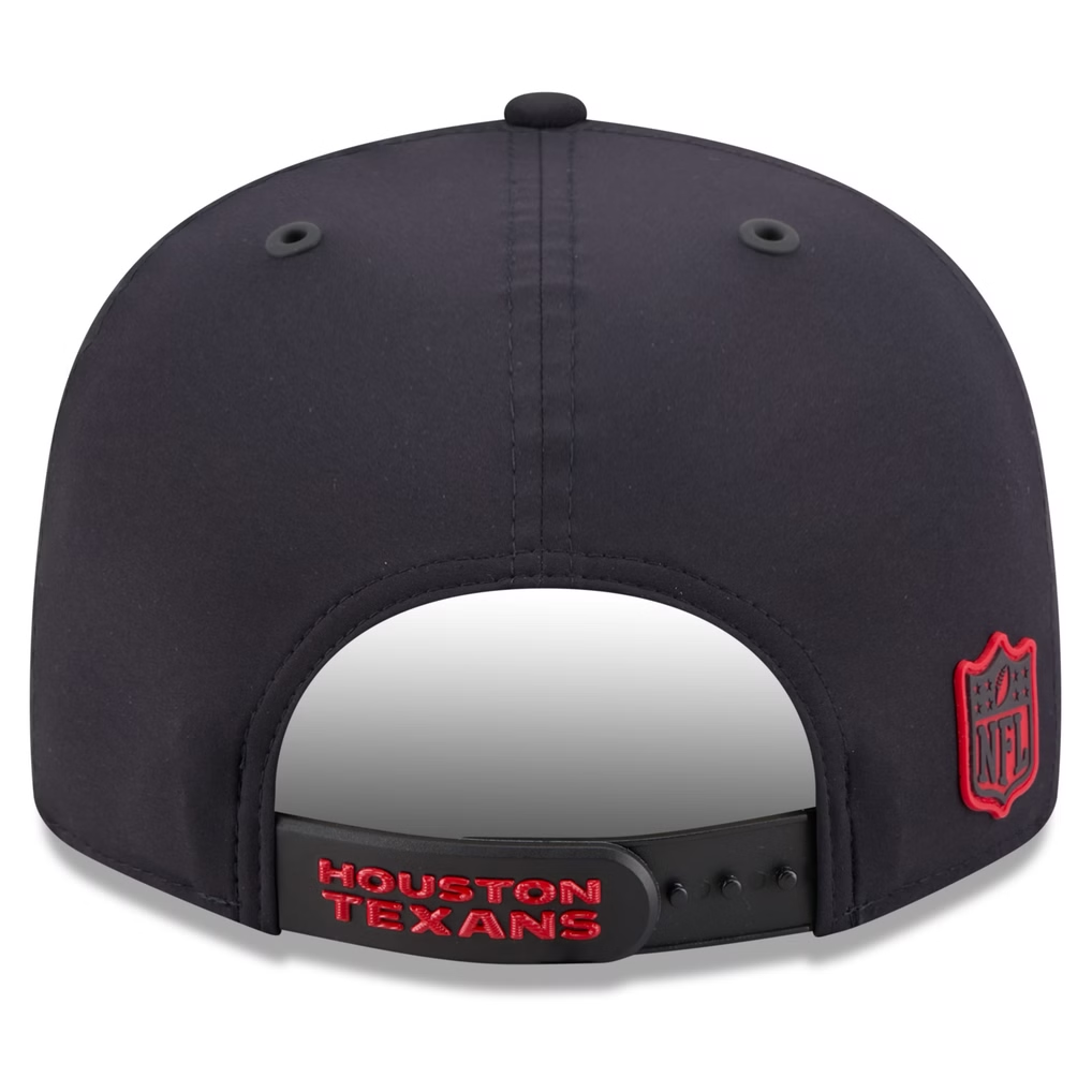 HOUSTON TEXANS 2026 NFL SIDELINE 9FIFTY SNAPBACK HAT - NAVY