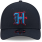 HOUSTON TEXANS TEAM COLLECTION 9FORTY M-CROWN SNAPBACK ADJUSTABLE HAT - NAVY