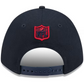 HOUSTON TEXANS TEAM COLLECTION 9FORTY M-CROWN SNAPBACK ADJUSTABLE HAT - NAVY