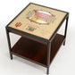 INDIANA HOOISERS 25 LAYER 3D STADIUM LIGHTED END TABLE