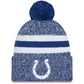 INDIANAPOLIS COLTS 2023 NFL SIDELINE CUFFED KNIT WITH POM