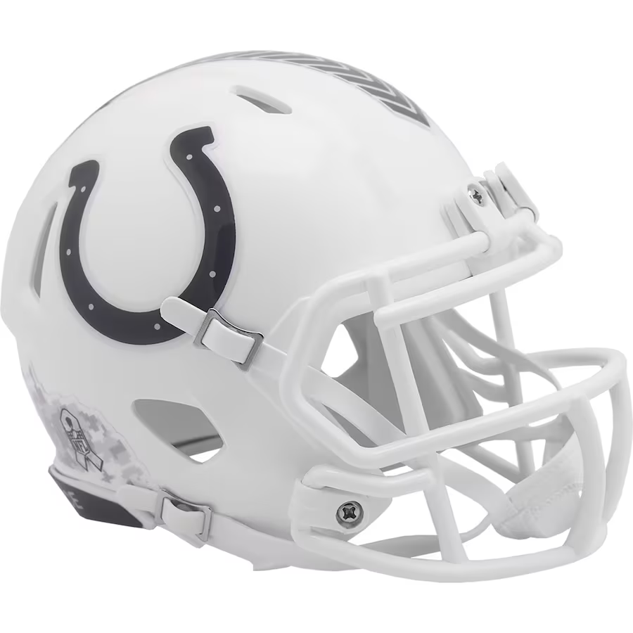 colts football helmet Indianapolis Colts Salute to Service Mini Speed