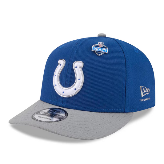 INDIANAPOLIS COLTS 2026 NFL DRAFT 9FIFTY SNAPBACK HAT - BLUE/WHITE