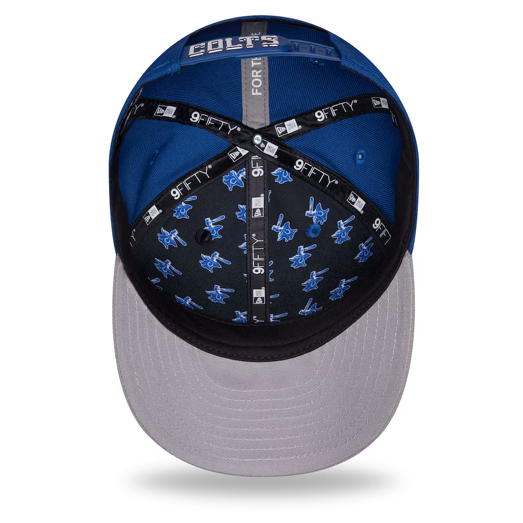 INDIANAPOLIS COLTS 2026 NFL DRAFT 9FIFTY SNAPBACK HAT - BLUE/WHITE