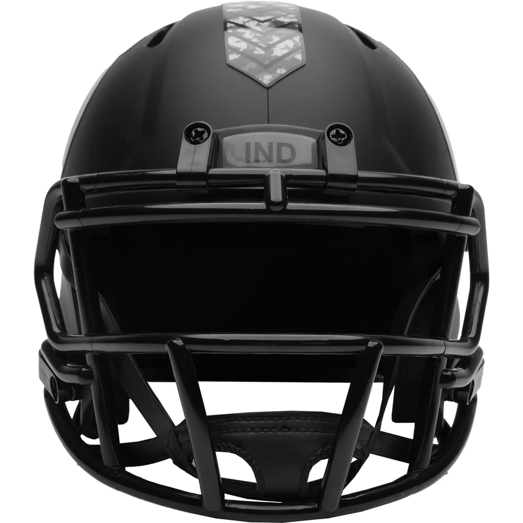 INDIANAPOLIS COLTS 2026 NFL SALUTE TO SERVICE RIDDELL SPEED MINI HELMET