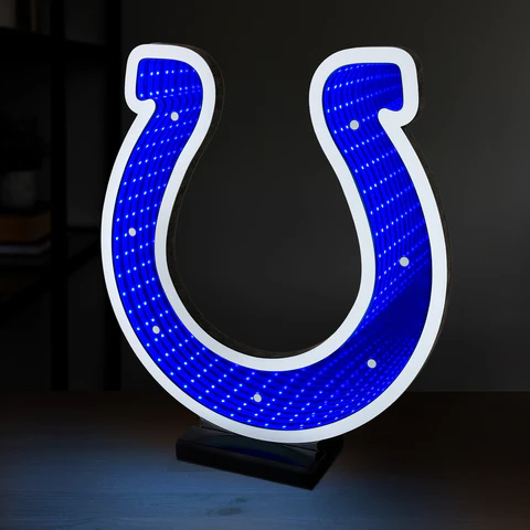 INDIANAPOLIS COLTS LED INFINITY LOGO LIGHT