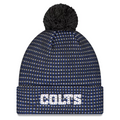 INDIANAPOLIS COLTS NEW ERA 2026 RIVALRY SIDELINE COLLECTION CUFFED KNIT - BLUE