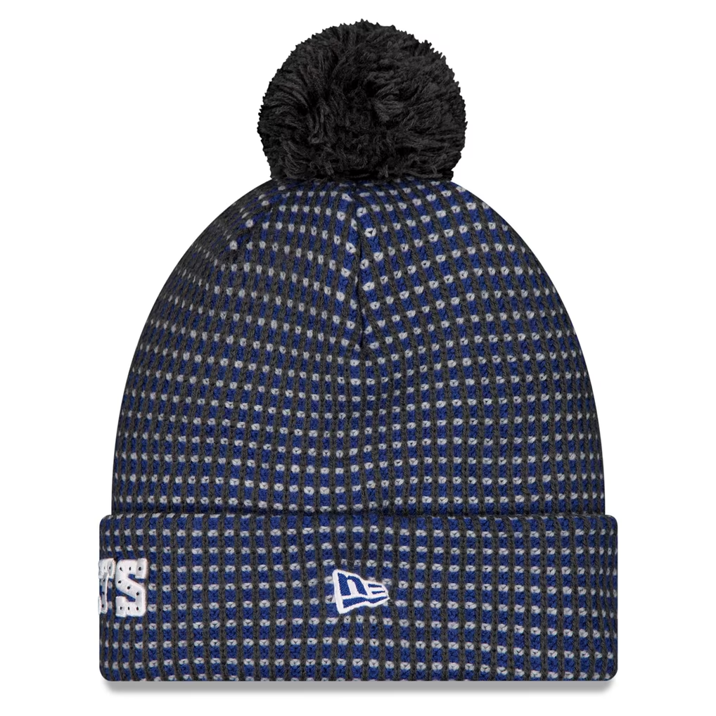 INDIANAPOLIS COLTS NEW ERA 2026 RIVALRY SIDELINE COLLECTION CUFFED KNIT - BLUE
