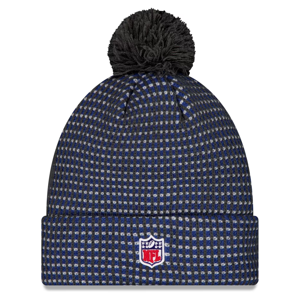 INDIANAPOLIS COLTS NEW ERA 2026 RIVALRY SIDELINE COLLECTION CUFFED KNIT - BLUE