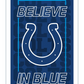 INDIANAPOLIS COLTS RECTANGLE NEOLITE LED WALL DECOR