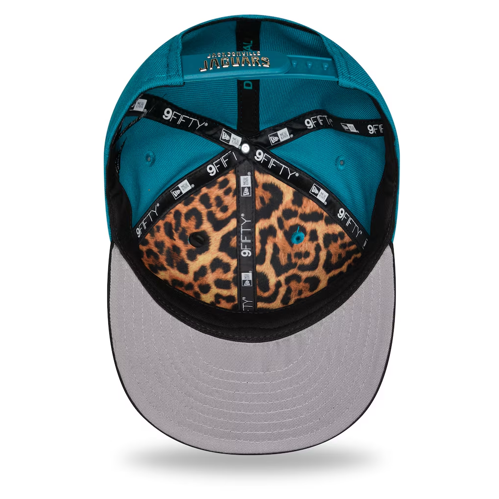 JACKSONVILLE JAGUARS 2026 NFL DRAFT 9FIFTY SNAPBACK HAT - BLUE/BLACK