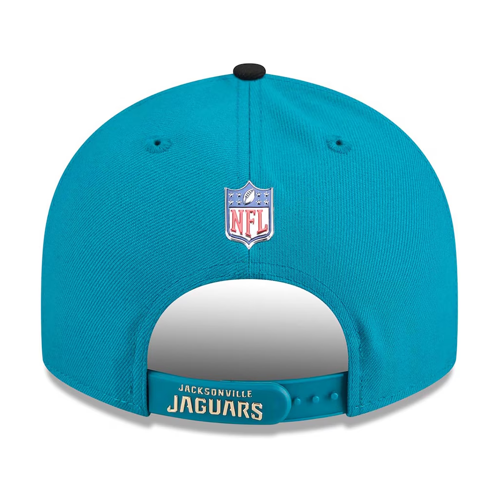 JACKSONVILLE JAGUARS 2026 NFL DRAFT 9FIFTY SNAPBACK HAT - BLUE/BLACK