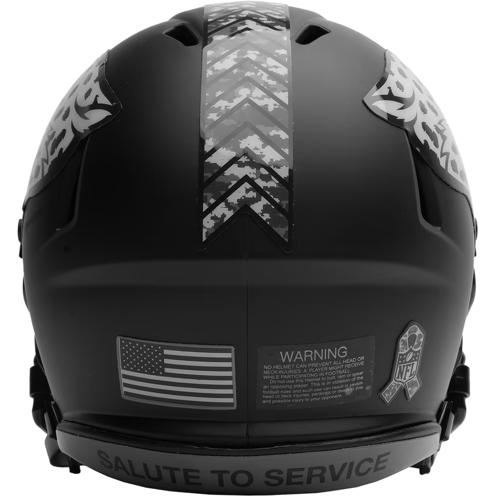 JACKSONVILLE JAGUARS 2026 NFL SALUTE TO SERVICE RIDDELL SPEED MINI HELMET