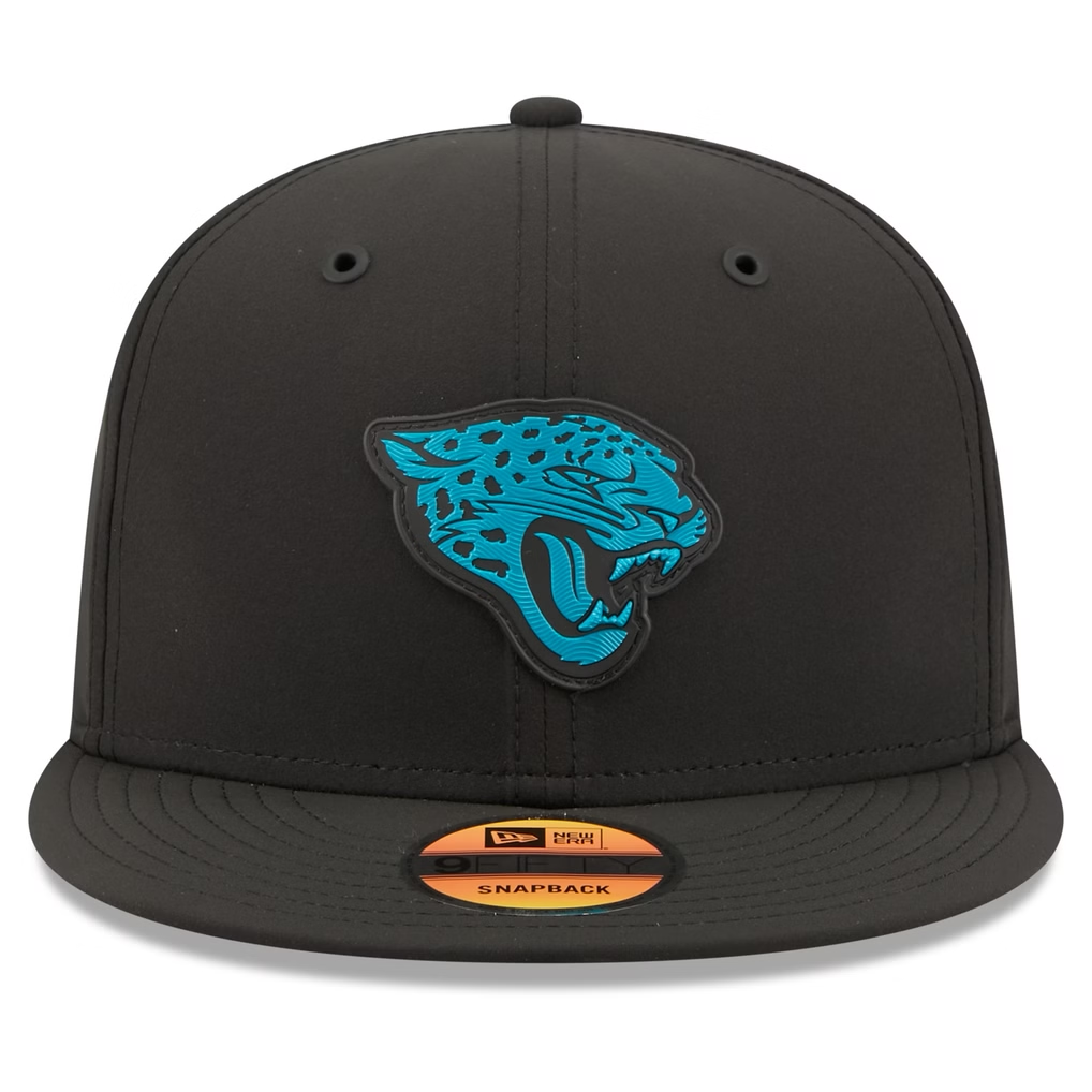 JACKSONVILLE JAGUARS 2026 NFL SIDELINE 9FIFTY SNAPBACK HAT - BLACK