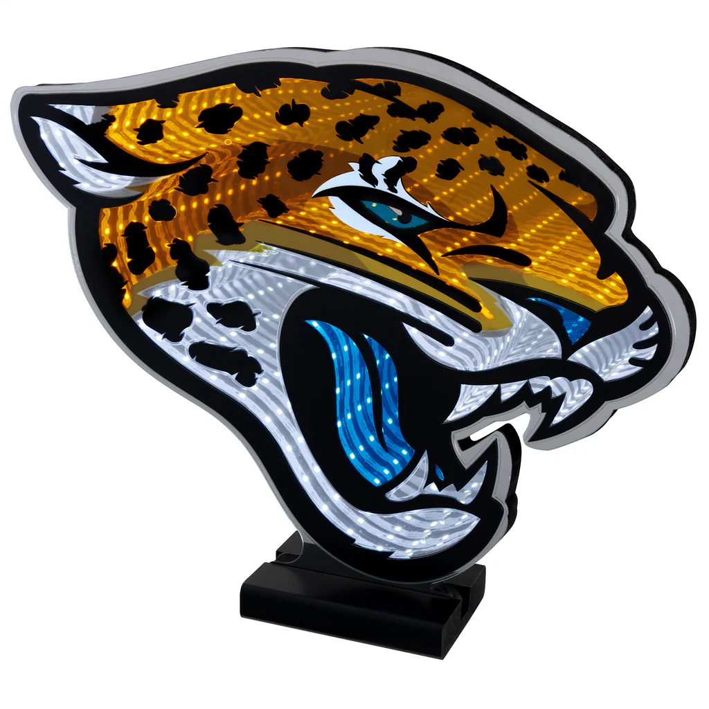 JACKSONVILLE JAGUARS LED INFINITY LOGO LIGHT