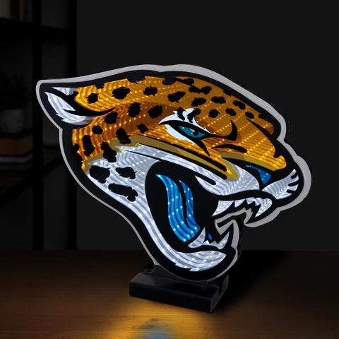 JACKSONVILLE JAGUARS LED INFINITY LOGO LIGHT