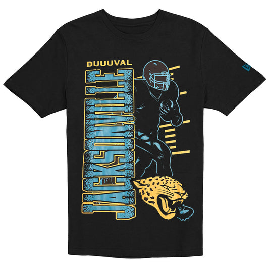 JACKSONVILLE JAGUARS MEN'S NEW ERA 2026 NFL TRAINING CAMP T-SHIRT - BLACK