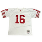 JOE MONTANA JERSEY PREMIER 1990 BLANCO MITCHELL &amp; NESS PARA HOMBRE