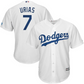 JULIO URIAS YOUTH REPLICA LOS ANGELES DODGERS JERSEY - WHITE
