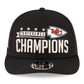 KANSAS CITY CHIEFS 2023 AFC CHAMPIONS LOCKER ROOM LOW-PROFILE 9FIFTY SNAPBACK HAT