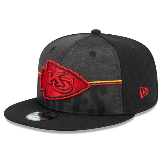 KANSAS CITY CHIEFS 2023 TRAINING CAMP 9FIFTY SNAPBACK - BLACK