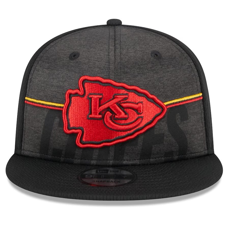 KANSAS CITY CHIEFS 2023 TRAINING CAMP 9FIFTY SNAPBACK - BLACK