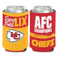 KANSAS CITY CHIEFS 2024 AFC CONFERENCE CHAMPIONS 12OZ CAN COOLER