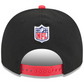KANSAS CITY CHIEFS 2025 NFL DRAFT 9FIFTY A-FRAME SNAPBACK HAT - BLACK/RED