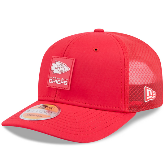 KANSAS CITY CHIEFS 2025 NFL SIDELINE 9SEVENTY STRETCH-SNAP ADJUSTABLE HAT - RED
