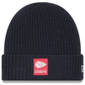 KANSAS CITY CHIEFS 2025 SIDELINE COLD WEATHER CUFFED KNIT - CHARCOAL