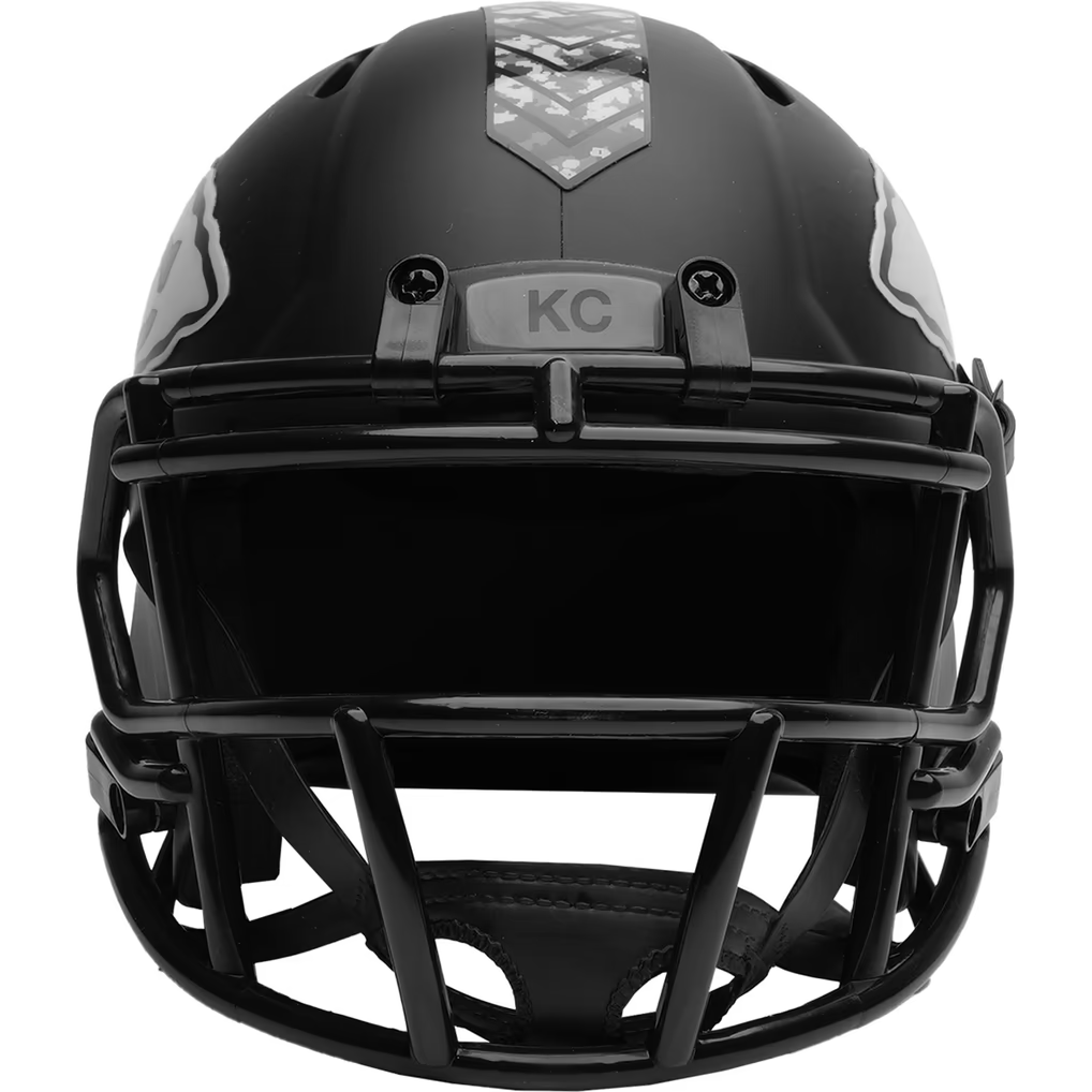 KANSAS CITY CHIEFS 2026 NFL SALUTE TO SERVICE RIDDELL SPEED MINI HELMET