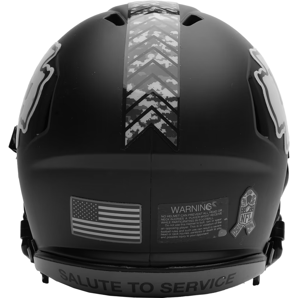 KANSAS CITY CHIEFS 2026 NFL SALUTE TO SERVICE RIDDELL SPEED MINI HELMET