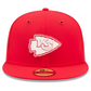 KANSAS CITY CHIEFS 2026 NFL SIDELINE 9FIFTY SNAPBACK HAT - RED